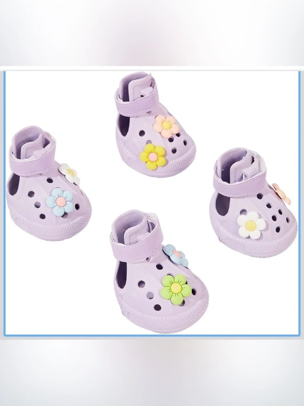Boxxberk Dog Shoes large purple